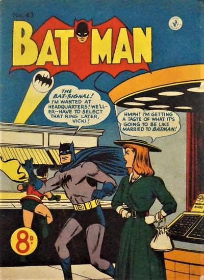 Cover for Batman (K. G. Murray, 1950 series) #43 [8d]