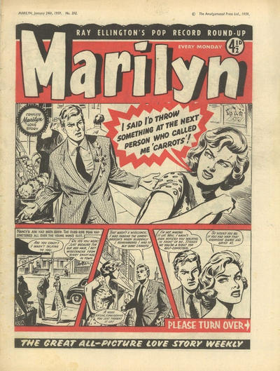 Cover for Marilyn (Amalgamated Press, 1955 series) #202