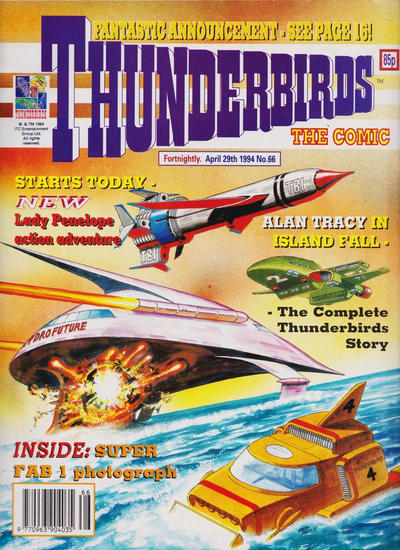Cover for Thunderbirds: The Comic (Fleetway Publications, 1991 series) #66