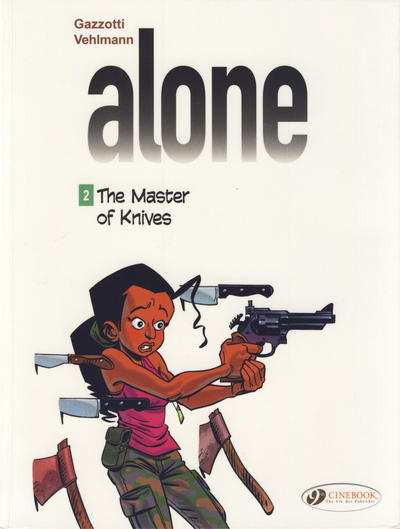 Cover for Alone (Cinebook, 2014 series) #2 - The Master of Knives