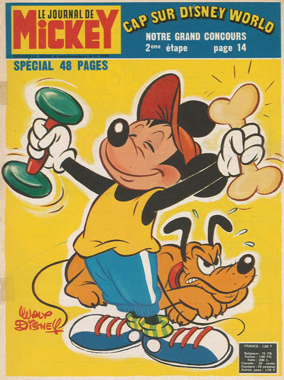 Cover for Le Journal de Mickey (Hachette, 1952 series) #1086