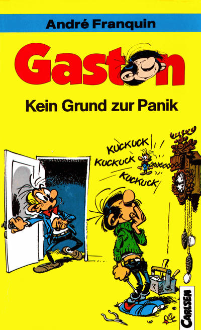 Cover for Carlsen Pocket (Carlsen Comics [DE], 1990 series) #28 - Gaston - Kein Grund zur Panik
