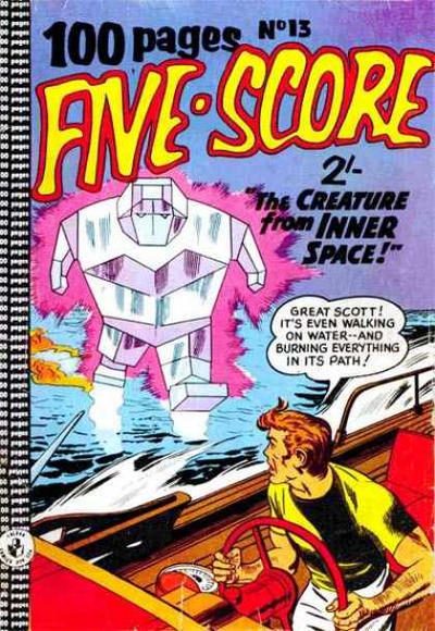 Cover for Five-Score Comic Monthly (K. G. Murray, 1958 series) #13