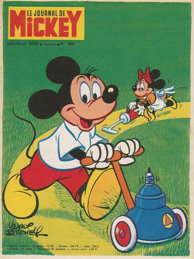 Cover for Le Journal de Mickey (Hachette, 1952 series) #1095