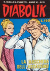 Cover for Diabolik (Astorina, 1962 series) #v6#15 [91] - La maschera dell'assassino