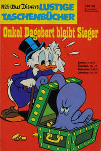 Cover for Lustiges Taschenbuch (Egmont Ehapa, 1967 series) #5 - Onkel Dagobert bleibt Sieger 