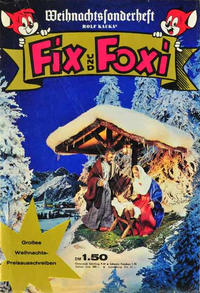 Cover Thumbnail for Fix und Foxi Sonderheft (Pabel Verlag, 1959 series) #[1965] - Weihnachts-Sonderheft
