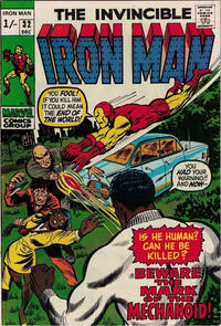Cover for Iron Man (Marvel, 1968 series) #32 [British]