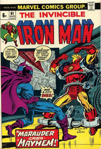 Cover Thumbnail for Iron Man (Marvel, 1968 series) #61 [British]