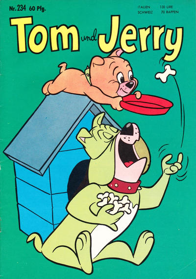 Cover for Tom und Jerry (Tessloff, 1959 series) #234