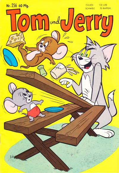 Cover for Tom und Jerry (Tessloff, 1959 series) #256