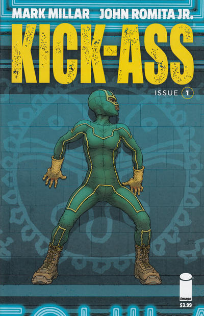 Cover for Kick-Ass (Image, 2018 series) #1 [Cover D - Frank Quitely]