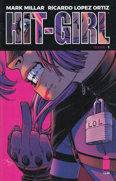 Cover for Hit-Girl (Image, 2018 series) #1 [Cover A]