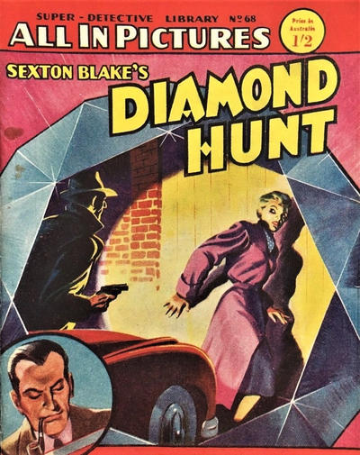 Cover for Super Detective Library (Amalgamated Press, 1953 series) #68 [Australian]