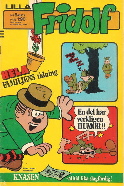Cover for Lilla Fridolf (Semic, 1963 series) #6/1973