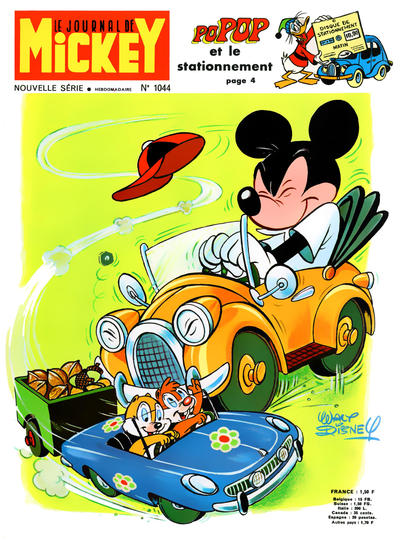 Cover for Le Journal de Mickey (Hachette, 1952 series) #1044