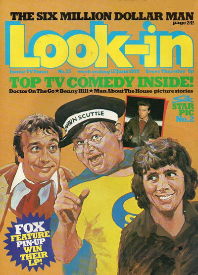 Cover for Look-In (ITV, 1971 series) #25/1976