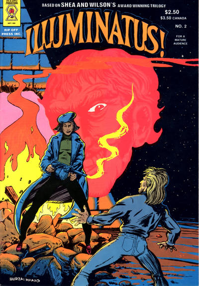 Cover for Illuminatus (Rip Off Press, 1987 series) #2