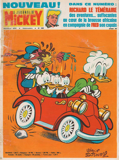 Cover for Le Journal de Mickey (Hachette, 1952 series) #1056