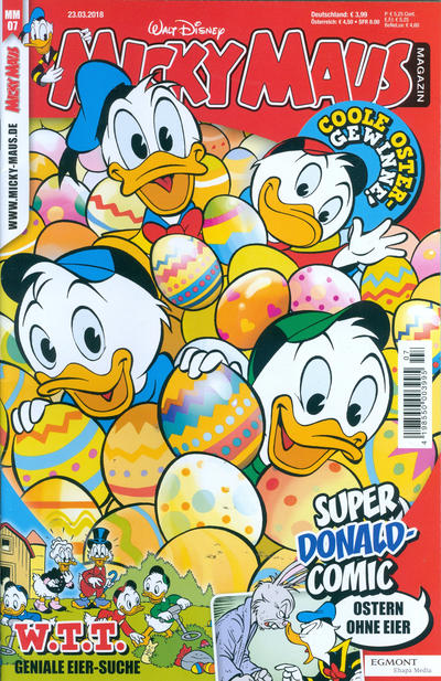 Cover for Micky Maus (Egmont Ehapa, 1951 series) #7/2018