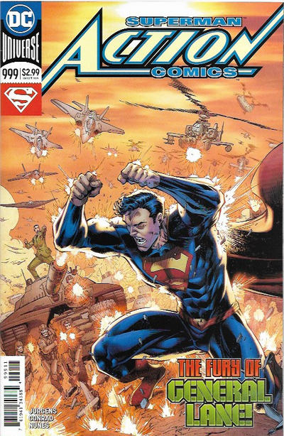 Cover for Action Comics (DC, 2011 series) #999 [Brett Booth / Norm Rapmund Cover]