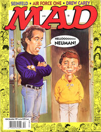 Cover for Mad (EC, 1952 series) #364 [Illustrated Border Variant]