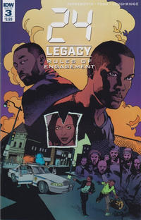 Cover Thumbnail for 24 Legacy: Rules of Engagement (IDW, 2017 series) #3
