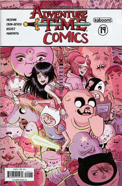 Cover for Adventure Time Comics (Boom! Studios, 2016 series) #19 [Regular Cover - Jamie Coe]