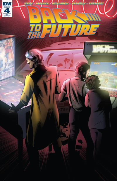 Cover for Back to the Future (IDW, 2015 series) #4 [AOD Collectibles Exclusive - Dennis Calero]