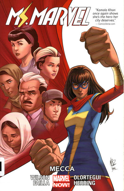 Cover for Ms. Marvel (Marvel, 2014 series) #8 - Mecca