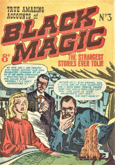 Cover for True Amazing Accounts of  Black Magic (Young's Merchandising Company, 1952 ? series) #3