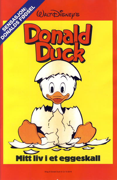 Cover for Bilag til Donald Duck & Co (Hjemmet / Egmont, 1997 series) #13/2018