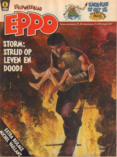 Cover for Eppo (Oberon, 1975 series) #8/1981