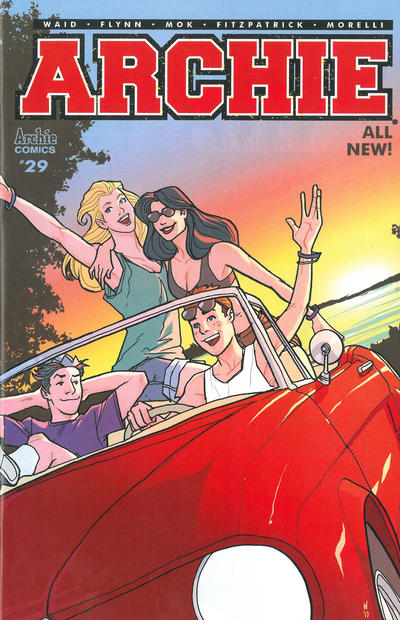 Cover for Archie (Archie, 2015 series) #29 [Cover B - Pete Woods Convertible]