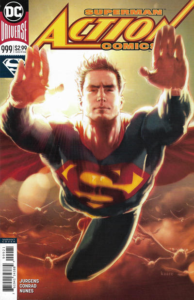 Cover for Action Comics (DC, 2011 series) #999 [Kaare Andrews Cover]
