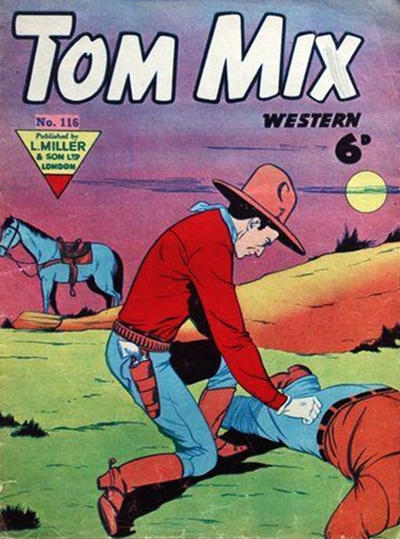 Cover for Tom Mix Western Comic (L. Miller & Son, 1951 series) #116