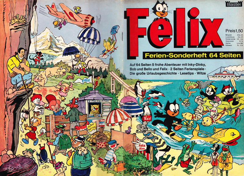 Cover for Felix Sonderheft (Bastei Verlag, 1964 series) #[nn/1965] - Ferien-Sonderheft