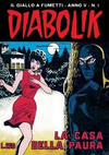 Cover for Diabolik (Astorina, 1962 series) #v5#1 [51] - La casa della paura