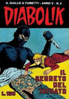 Cover for Diabolik (Astorina, 1962 series) #v5#2 [52] - Il segreto del tatuato
