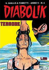 Cover for Diabolik (Astorina, 1962 series) #v5#4 [54] - Terrore