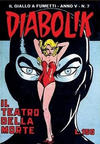 Cover for Diabolik (Astorina, 1962 series) #v5#7 [57] - Il teatro della morte