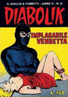 Cover for Diabolik (Astorina, 1962 series) #v5#8 [58] - Implacabile vendetta