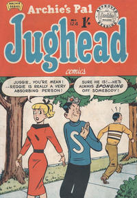 Cover Thumbnail for Archie's Pal Jughead (H. John Edwards, 1950 ? series) #124