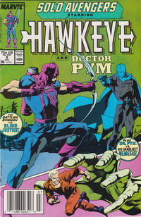 Cover Thumbnail for Solo Avengers (Marvel, 1987 series) #8 [Newsstand]