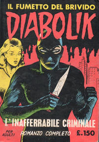 Cover Thumbnail for Diabolik (Astorina, 1962 series) #v2#2 - L'inafferrabile criminale