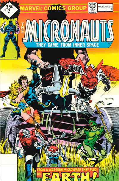 Cover for Micronauts (Marvel, 1979 series) #2 [Whitman]