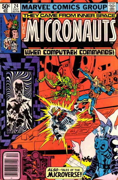 Cover for Micronauts (Marvel, 1979 series) #24 [Newsstand]