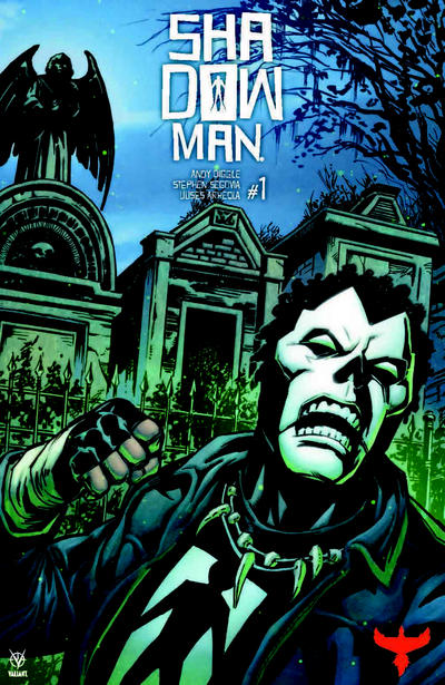 Cover for Shadowman (2018) (Valiant Entertainment, 2018 series) #1 [Fenix Comics - Bob Hall]