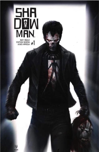 Cover for Shadowman (2018) (Valiant Entertainment, 2018 series) #1 [Scott's Collectables / The Comic Mint Exclusive - Regular Cover - Francesco Mattina]