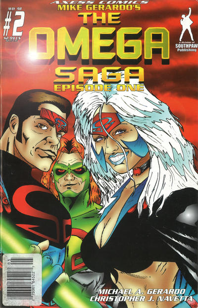 Cover for The Omega Saga (Southpaw Publishing, 1997 series) #2